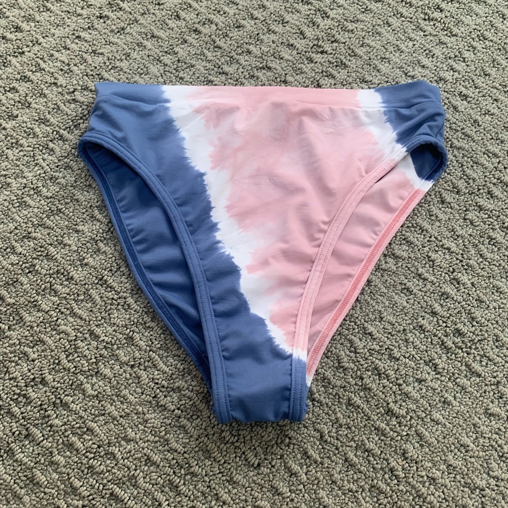 Lspace High Waisted Tie Dye Bikini Bottoms